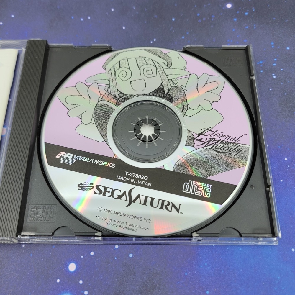 Eternal Melody (Sega Saturn) JAPANESE Video Game 0493 w/ Stickers - Picture 5 of 7